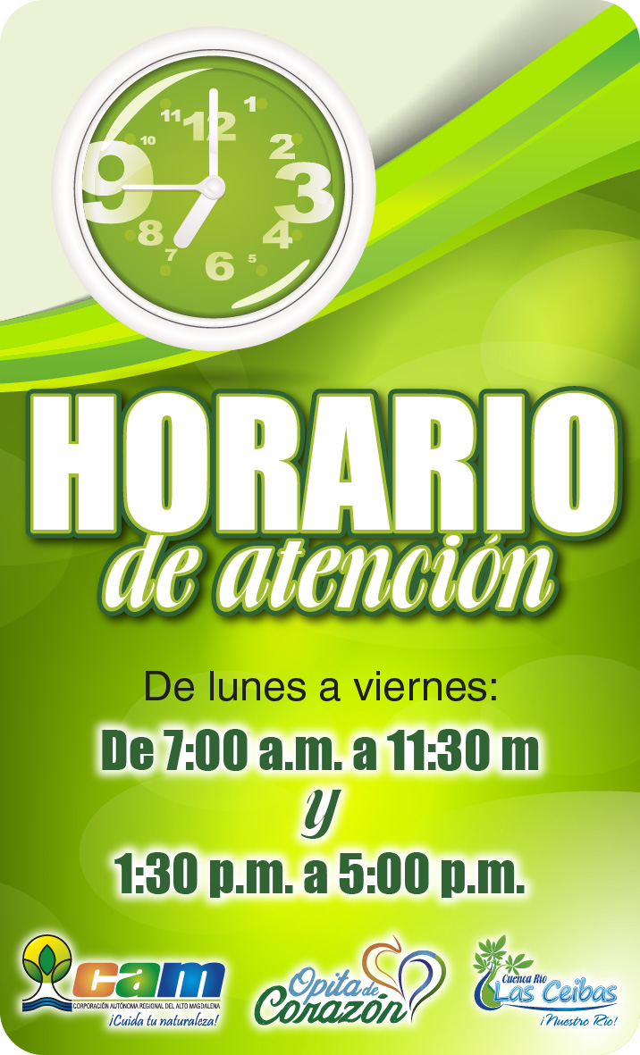 Horario de atención